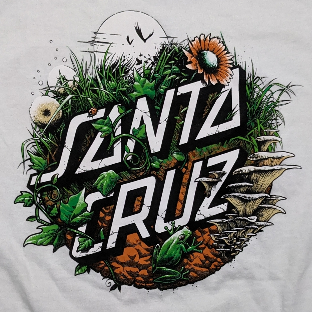 SANTA CRUZ Nature Frog T-shirt